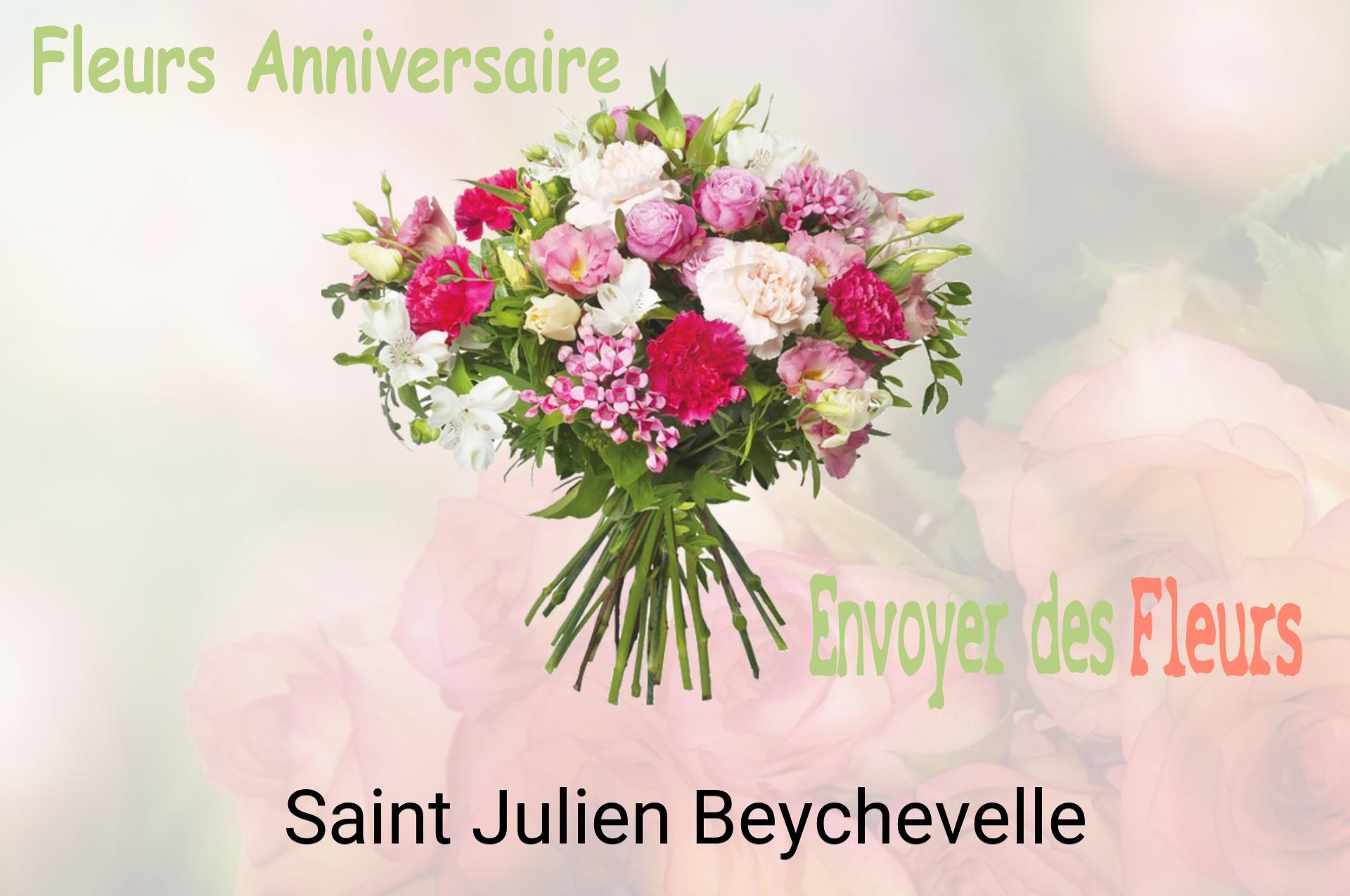 Bouquet de fleurs d’anniversaire livré à Saint-Julien-Beychevelle